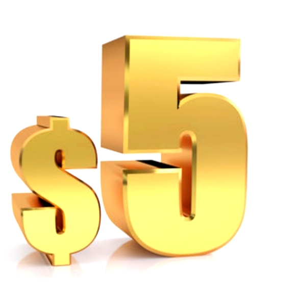 $5 On ITEMS MARKED $5 - Picture 1 of 1